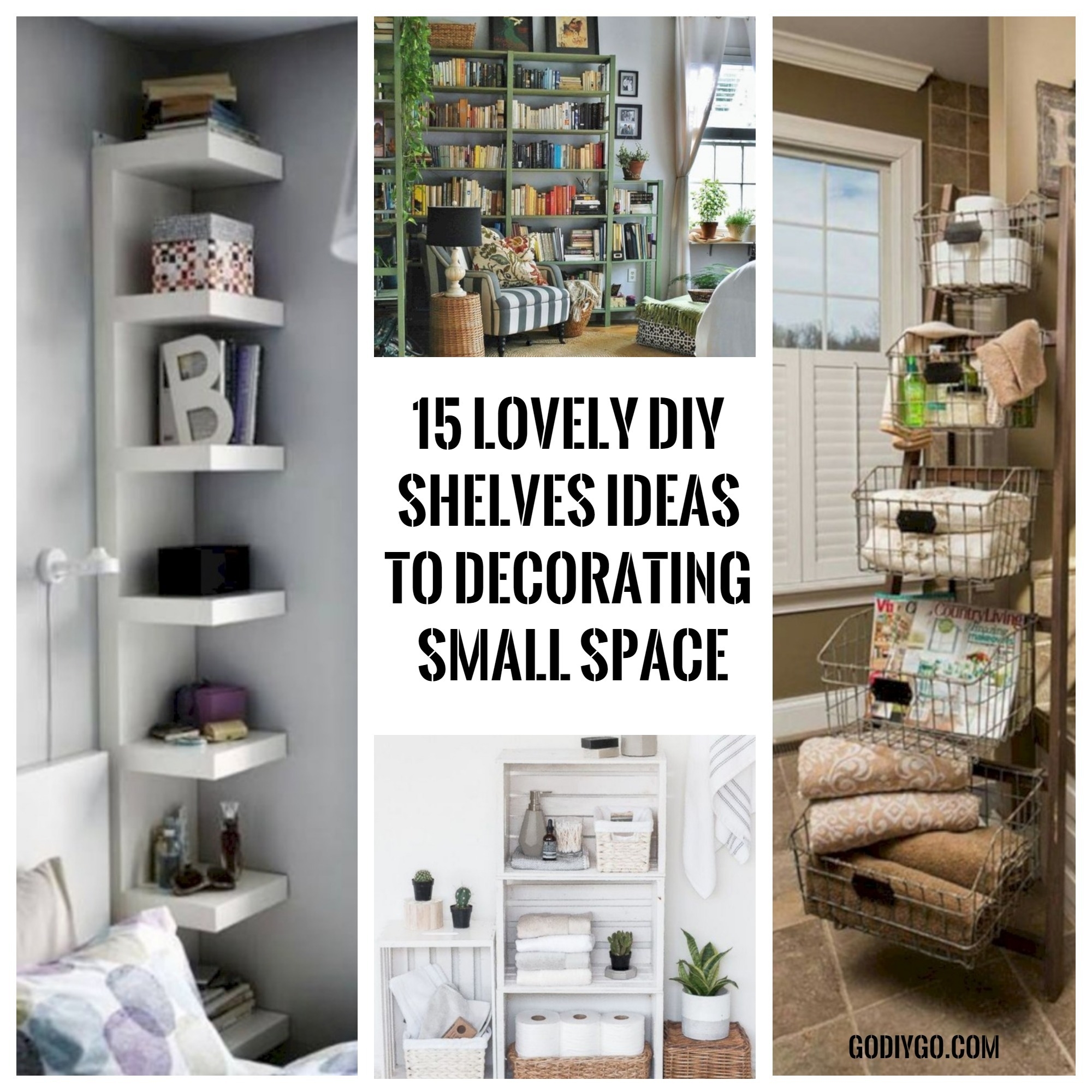 Wall Shelving Ideas For Small Spaces - Best Design Idea