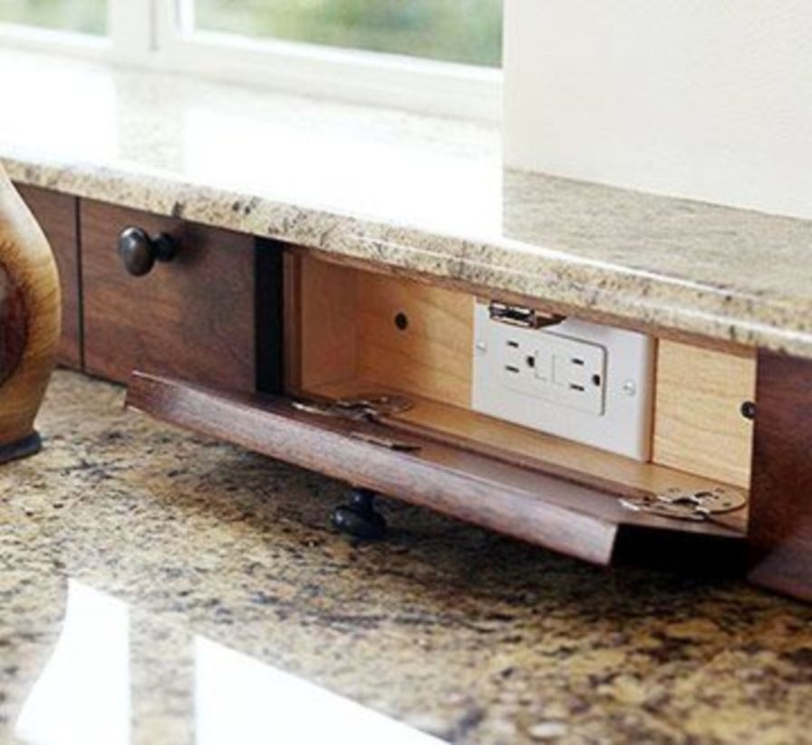 Clever storage solutions for your electrical outlets