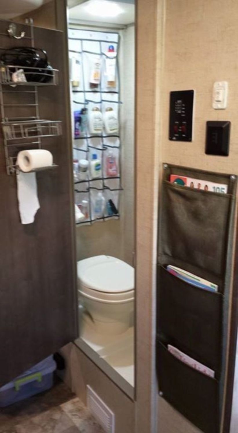 Diy bathroom storage ideas for rv decoration