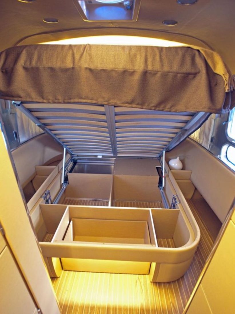 Diy bedroom storage ideas for save your rv space