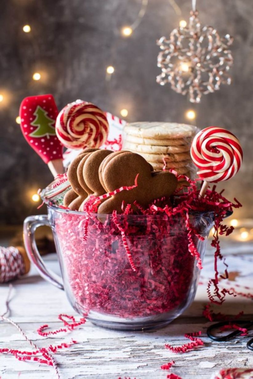 DIY gift christmas cookie for friend