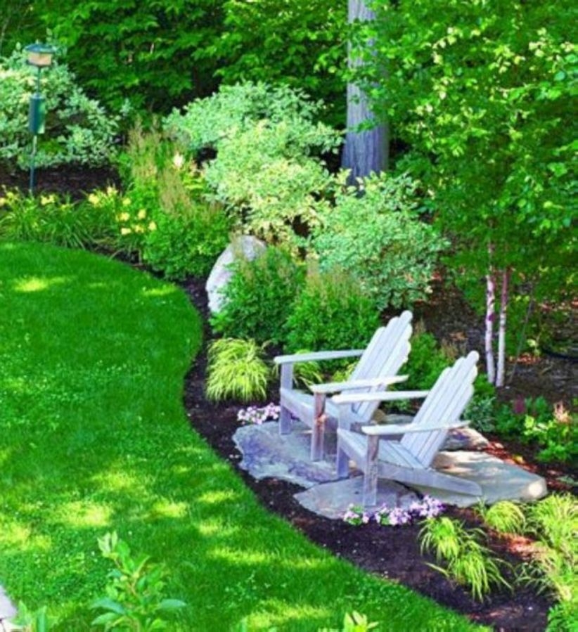 Fresh backyard landscaping ideas with your friend