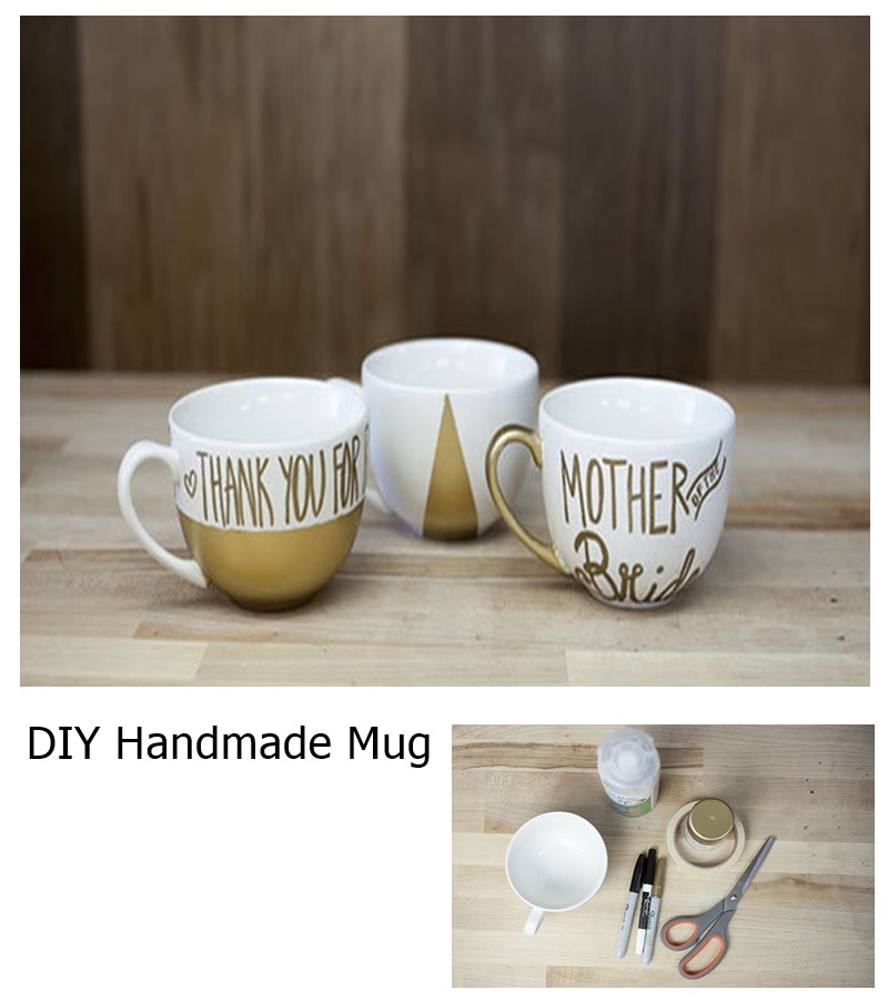 Diy handmade mug 