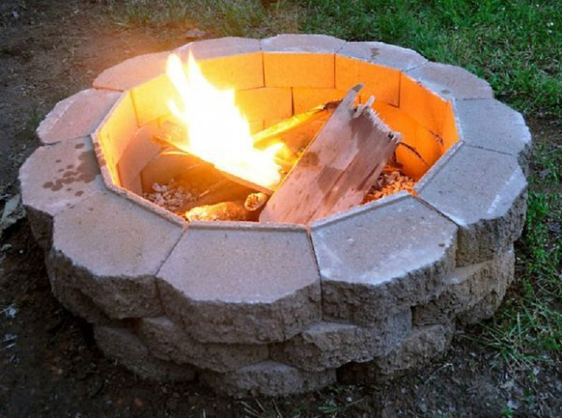 The easy fire pit