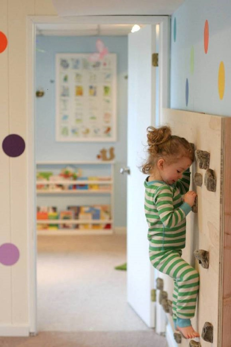 Climbing wall for kids