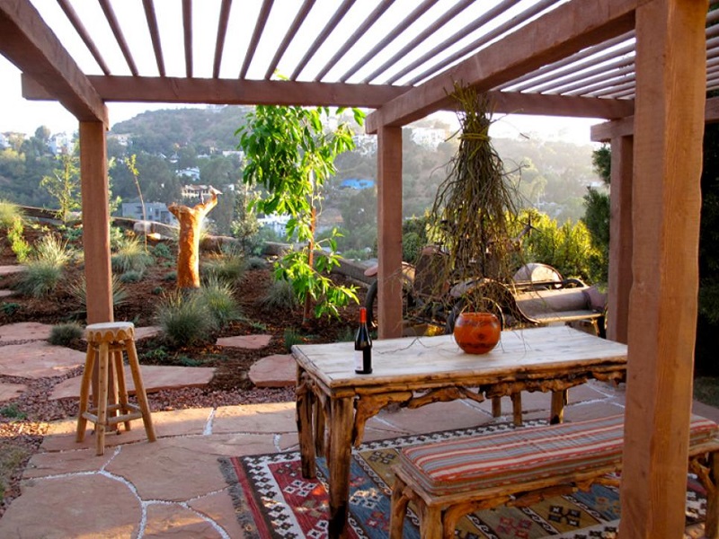 New mexico outdoor room