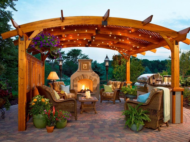 Outdoor great room