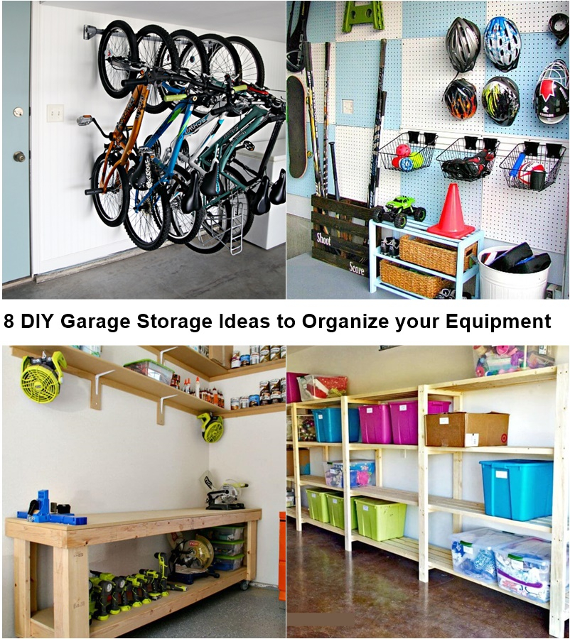 8 Diy Garage Storage Ideas To Organize Your Equipment Iygo Com 8 Diy Garage Storage Ideas To Organize