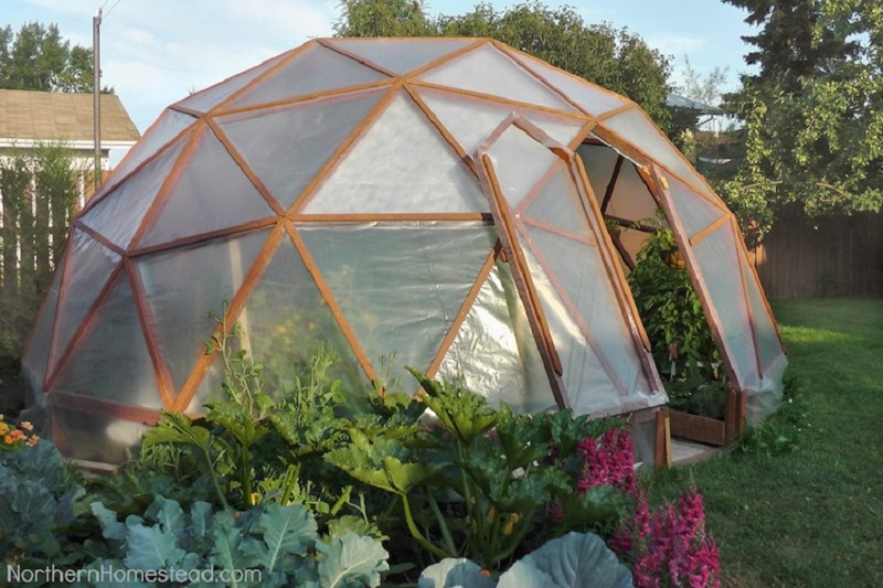 Geodome greenhouse