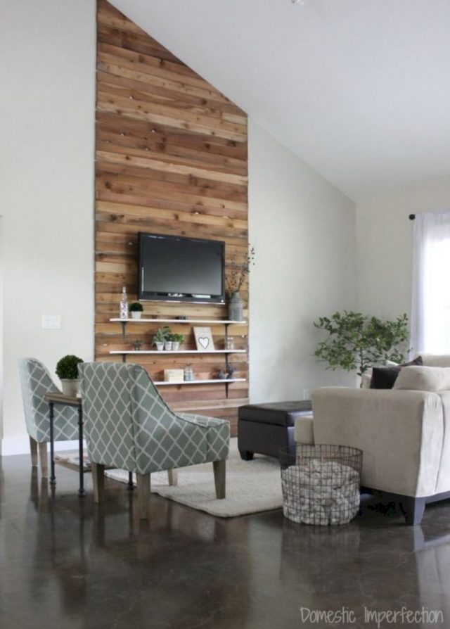 44 Rustic Farmhouse Living Room Decor Ideas - GODIYGO.COM