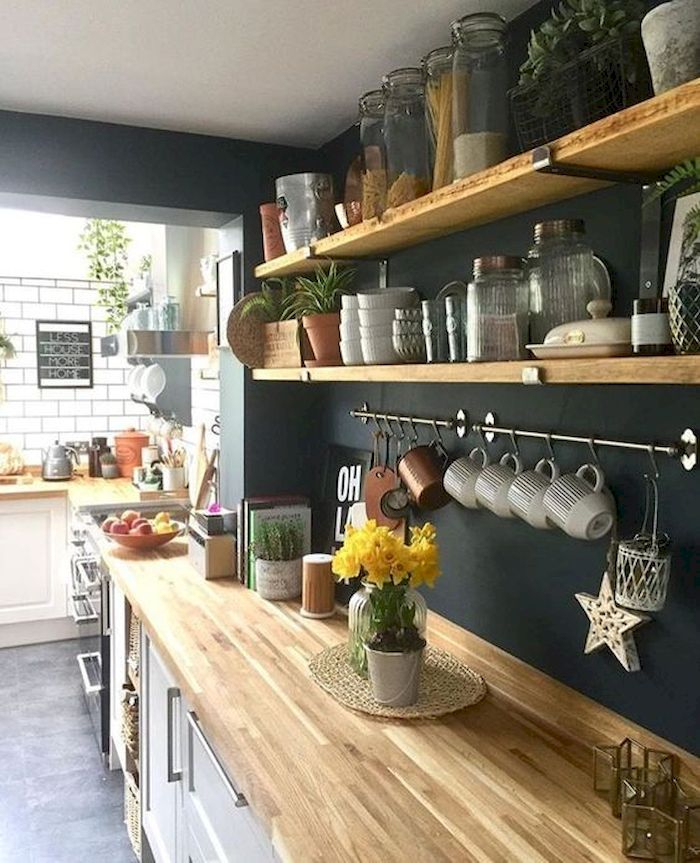 11 Open-Shelving Kitchen Design Ideas That Look Insanely Chic - GODIYGO.COM