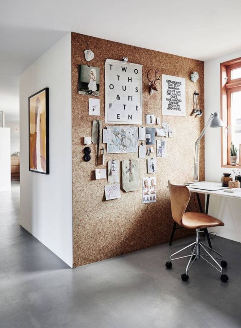 Rustic Cork Wall