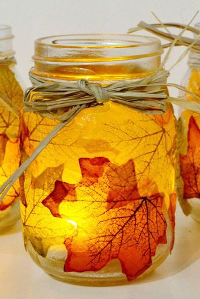 20 Nifty Diy Mason Jar Crafts For Along Fall Season Godiygo