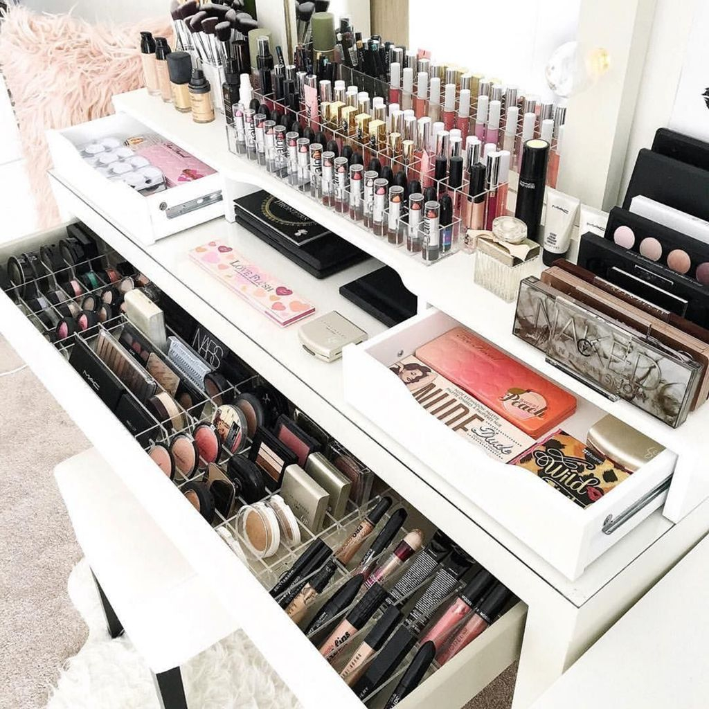 31 Pretty Chic DIY Makeup Storage Ideas for an Inexpensive One ...