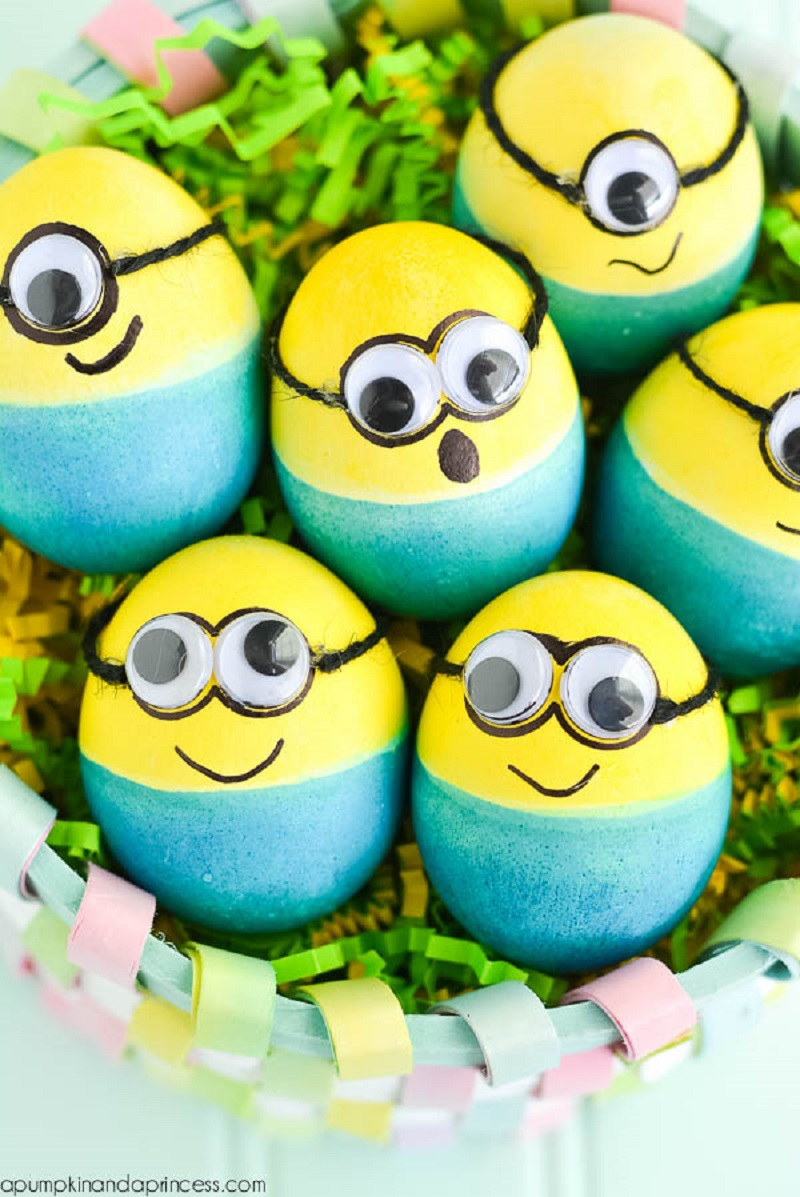 Wonderful DIY Easter Egg With Minion Theme That Is Easy And Cheap