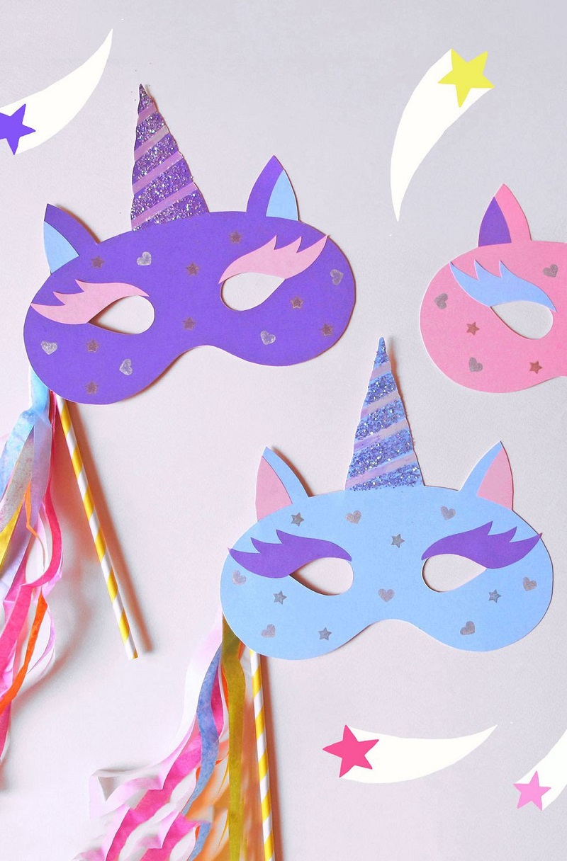 Cute unicorn mask