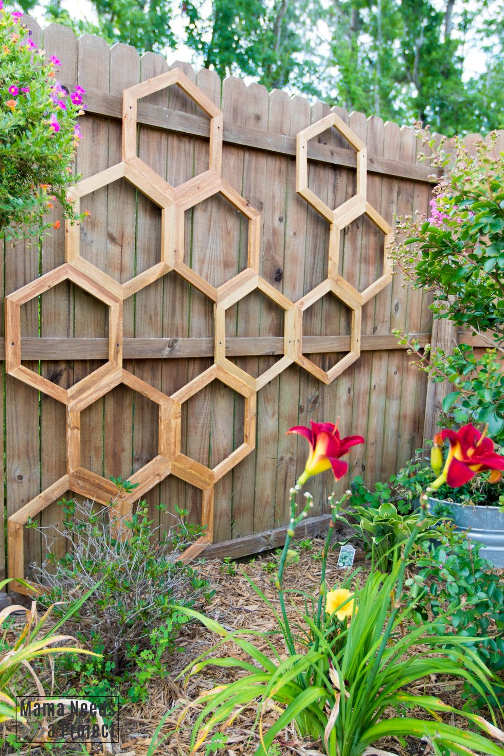 Diy honeycomb trellis Functional DIY Trellis Ideas To Beautify Your Garden In Style