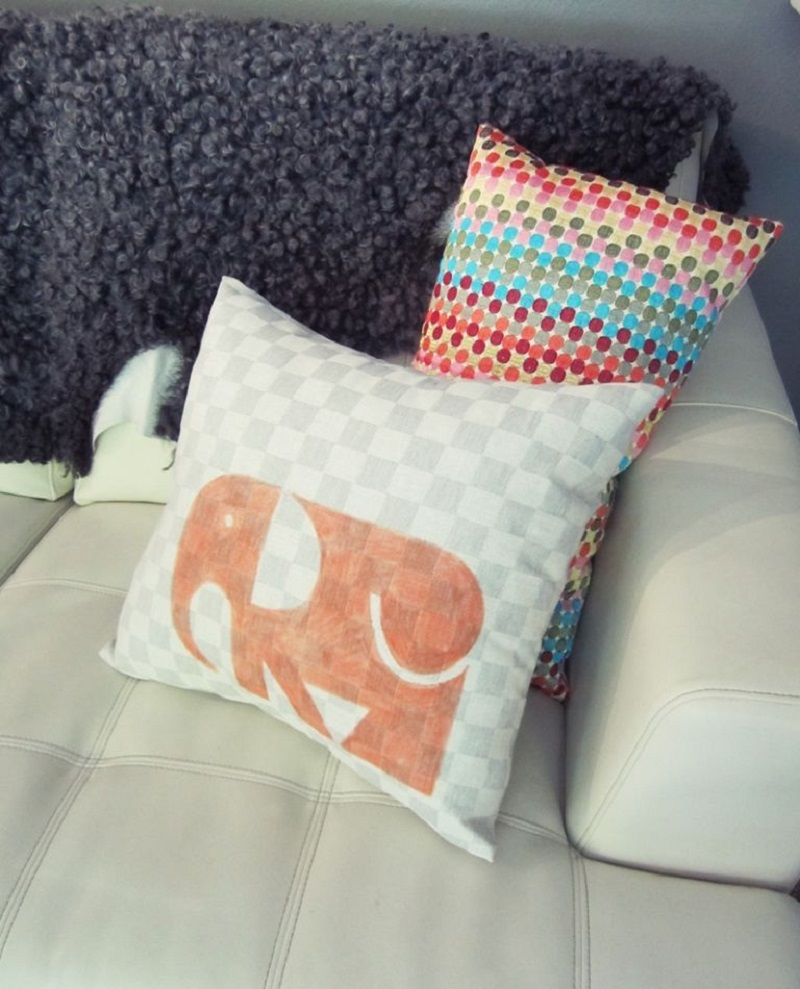 Elephant on pillow