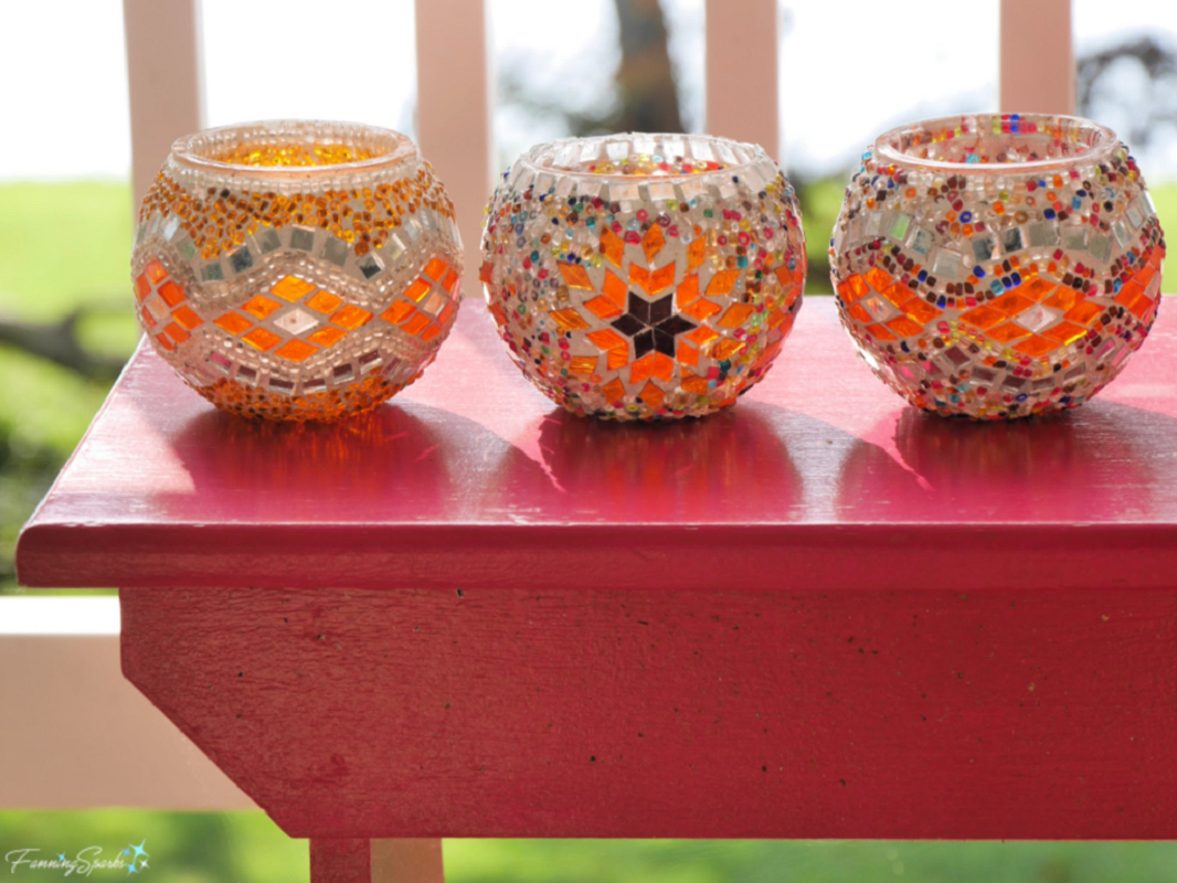 Turkish mosaic candle holders Most-Wanted Mosaic Projects Where Any One Want To Try At Home