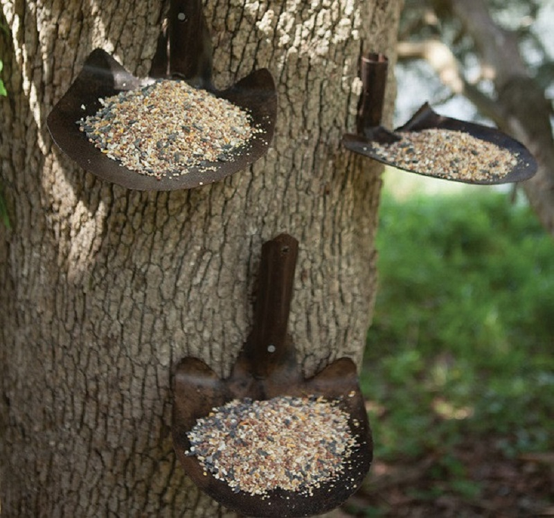 New bird feeders