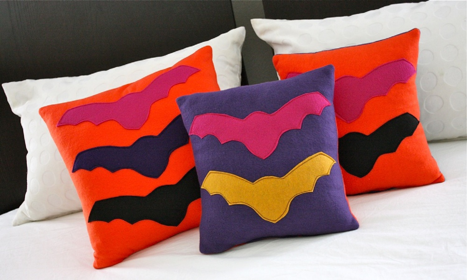 Bat pillow DIY Effortless Halloween Crafts For Kids To keep Them Busy This Month