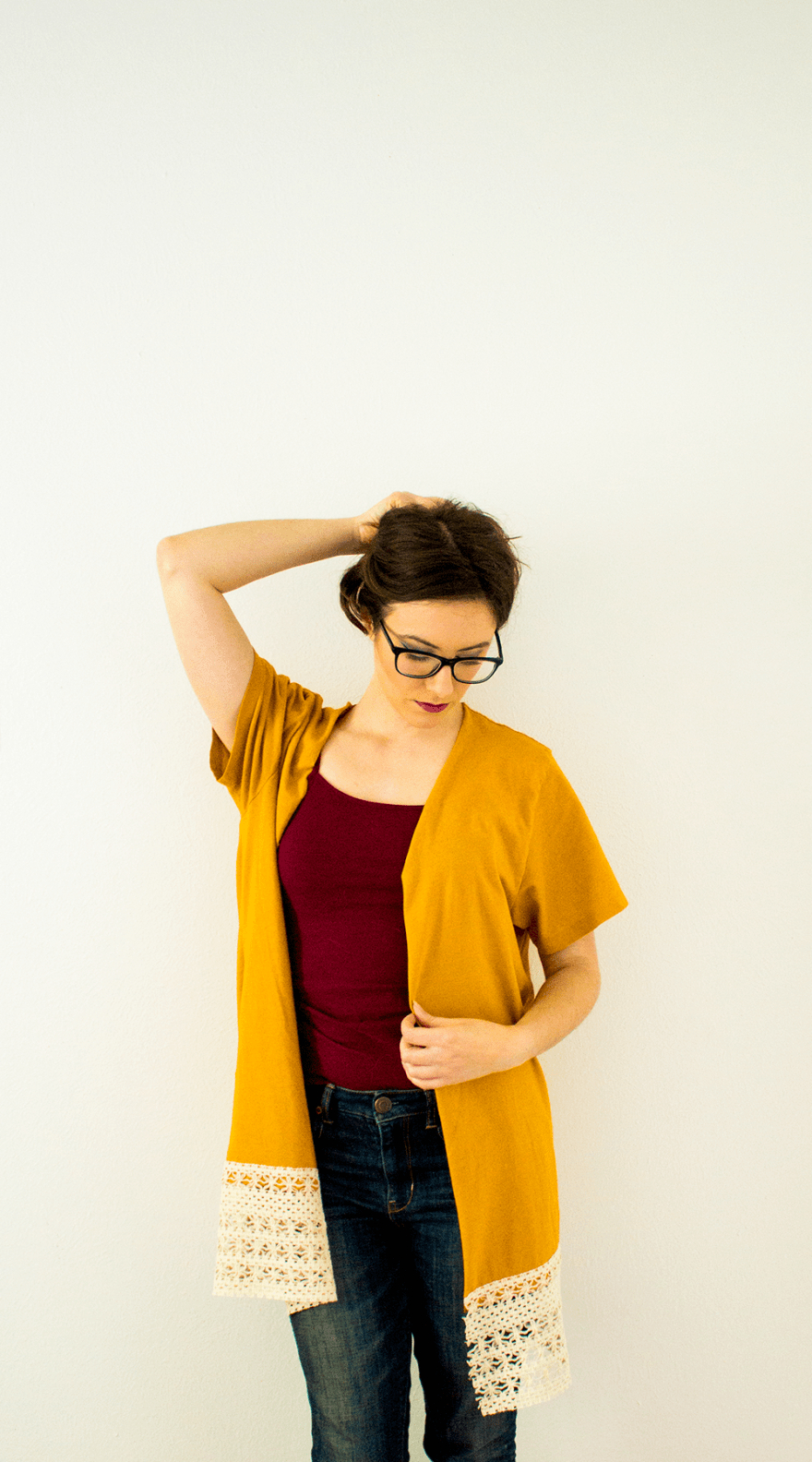 Now-sew t-shirt kimono DIY Uncomplicated Kimono Ideas Where Everyone Can Make It