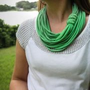 T-shirt infinity scarf