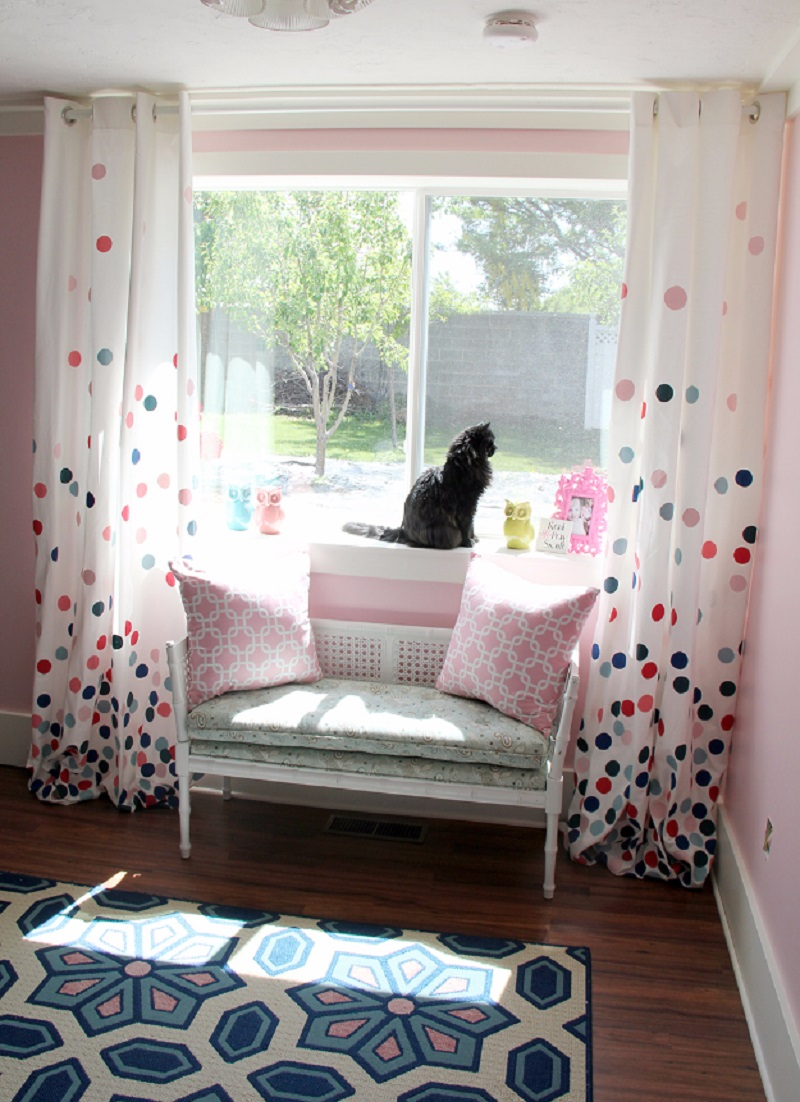 Cute confetti drapes