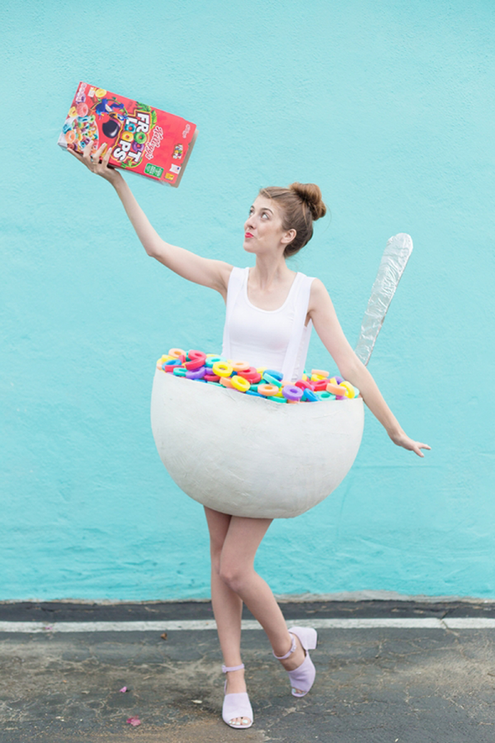 Diy cereal bowl costume DIY Tantalizing Food Costume Ideas To Have Tempting Halloween Celebration