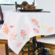 DIY Tablecloths Ideas For Fall, Holiday And Any Day You Want