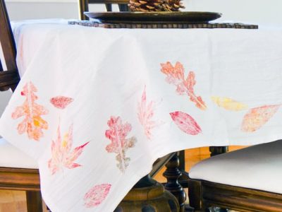 DIY Tablecloths Ideas For Fall, Holiday And Any Day You Want