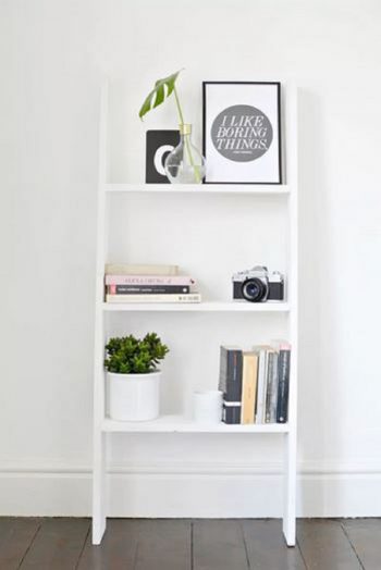 Diy ledder shelves