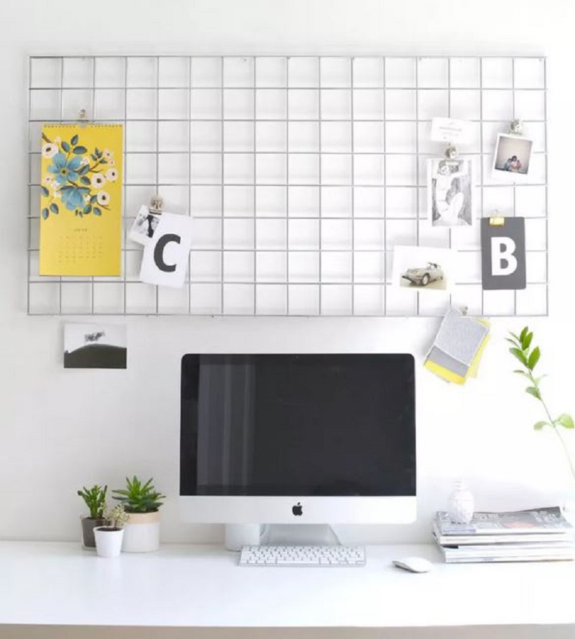 Diy memo board from metals