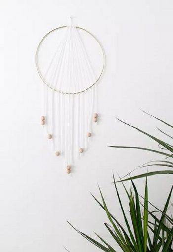 Diy modern dreamcatcher