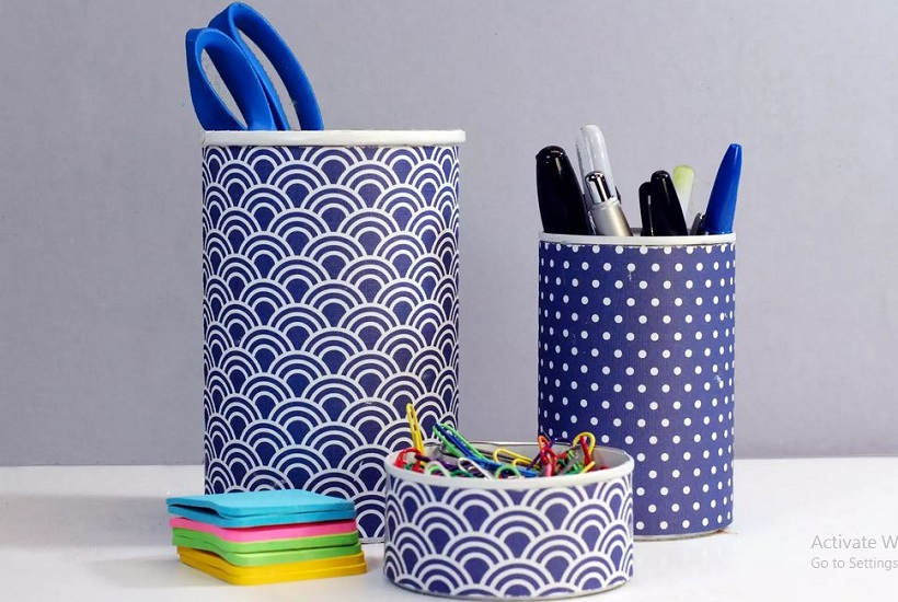 Diy pencil containers