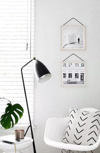 Diy super simple hanging frame