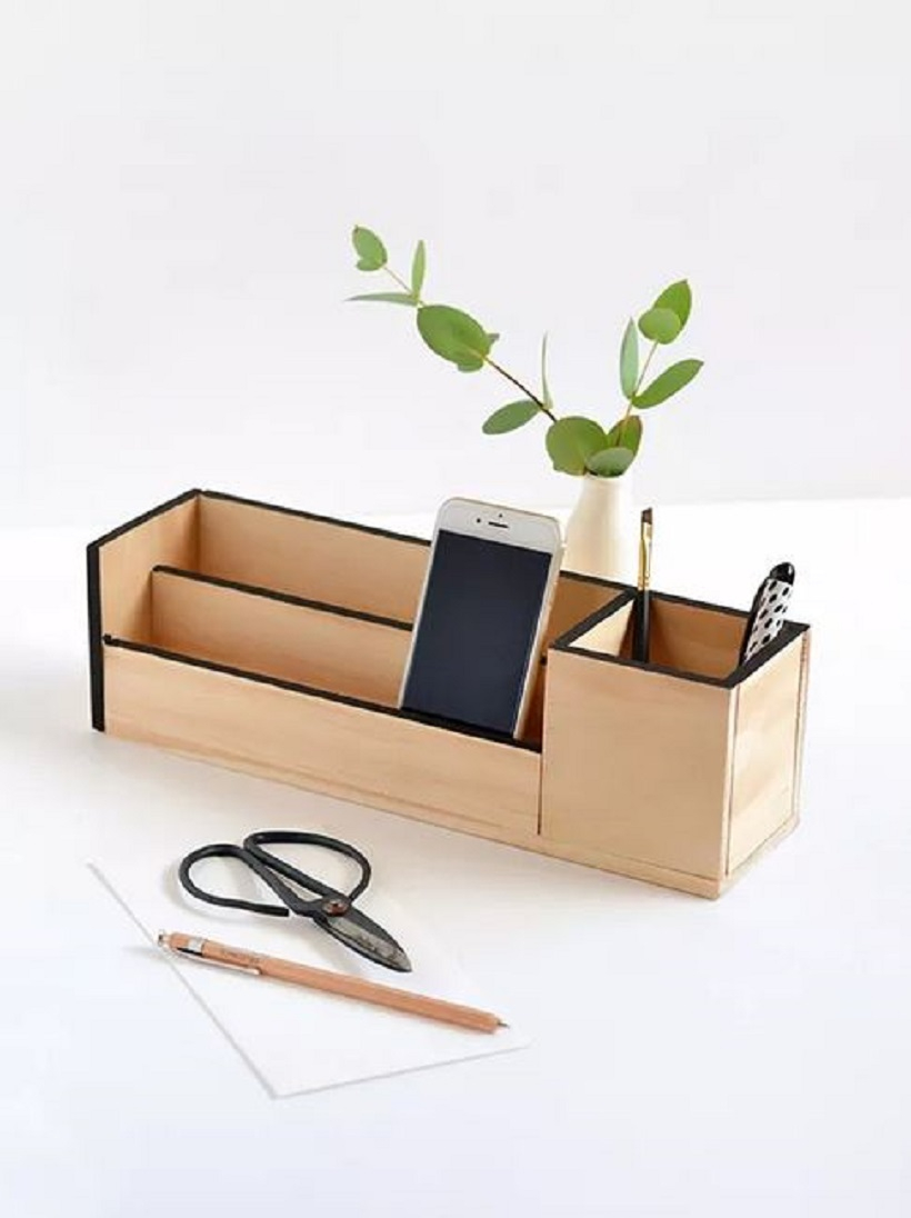 Diy wooden organizer