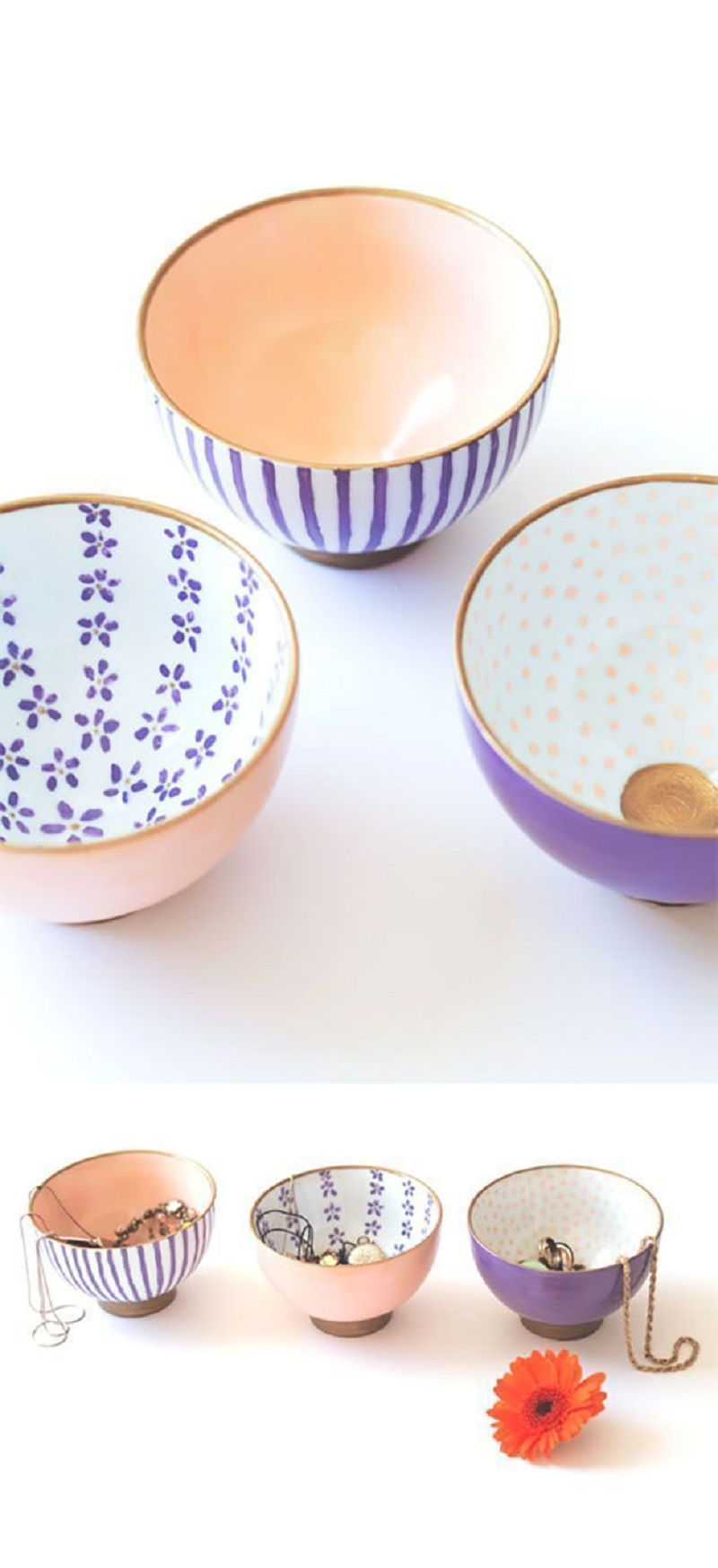 Japanese painted bowls Unforgettable DIY Gift Ideas You Can Create For Someone Close To You