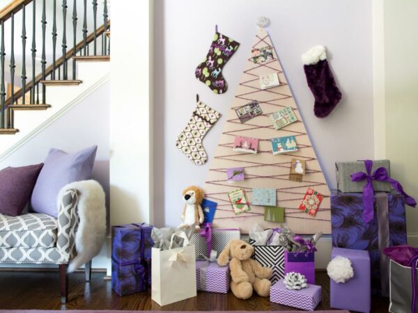 Diy gorgeous alternative christmas trees that will spruce up your house