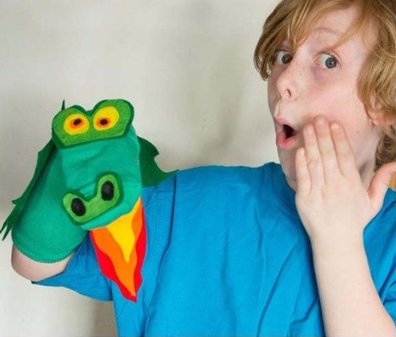 No sew dragon sock puppet DIY Easy To Copy Christmas Gift Ideas For Your Kids That Also Affordable