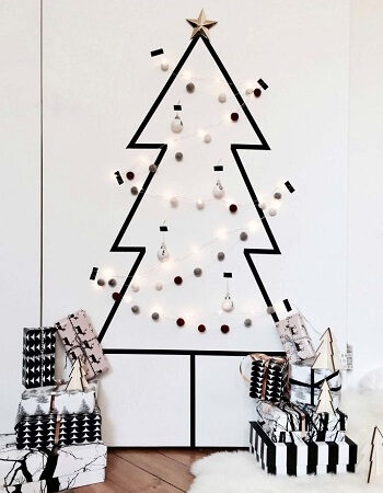 DIY Unexpectedly Black Christmas Tree Ideas For A Twist On Tradition