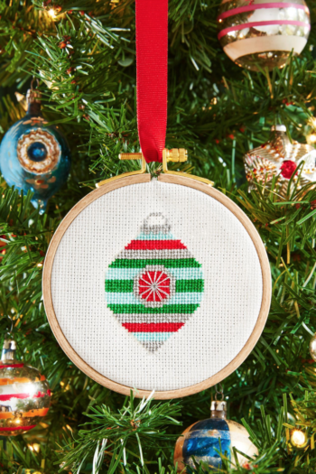 Wonderful diy cross stitch ornament gift