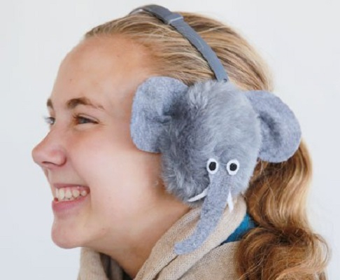 Animal ear muffs DIY Winter Warm And Soft Ear Muffs To Accompany You Every Day