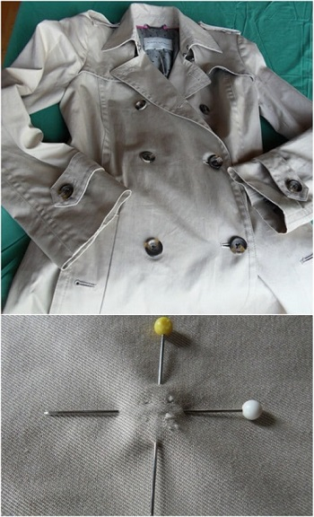 Change the buttons DIY Splendid Ideas To Refashion Your zold Winter Coats This Season