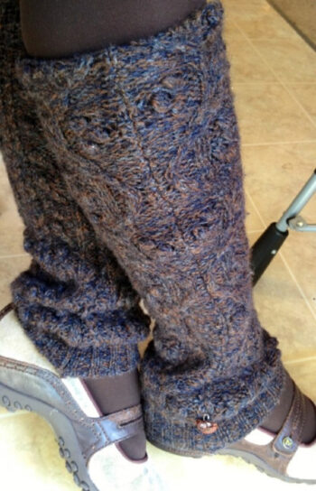 Diy old school leg warmers