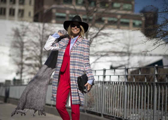 Wear a benie under your brimmed hat in winter Winter Fashion Hacks To Stay Warm While Still Perfectly Stylish