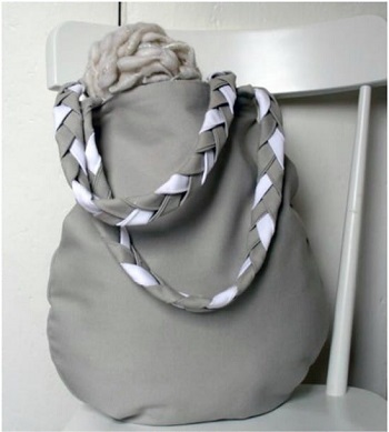 Braided handle tote bag DIY Tote Bags With Free Pattern For Your Wonderful Collection