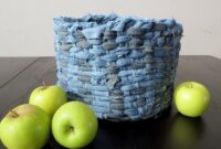 Denim basket to save anything