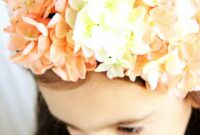 Kids flower crown