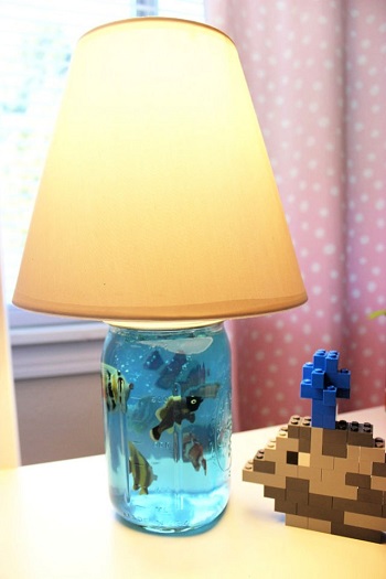 DIY Lamp With Mason Jar Ideas To Look Cozy And Warm